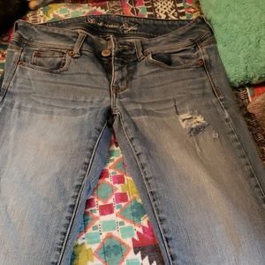 American eagle,  skinny boot,  size 6 long